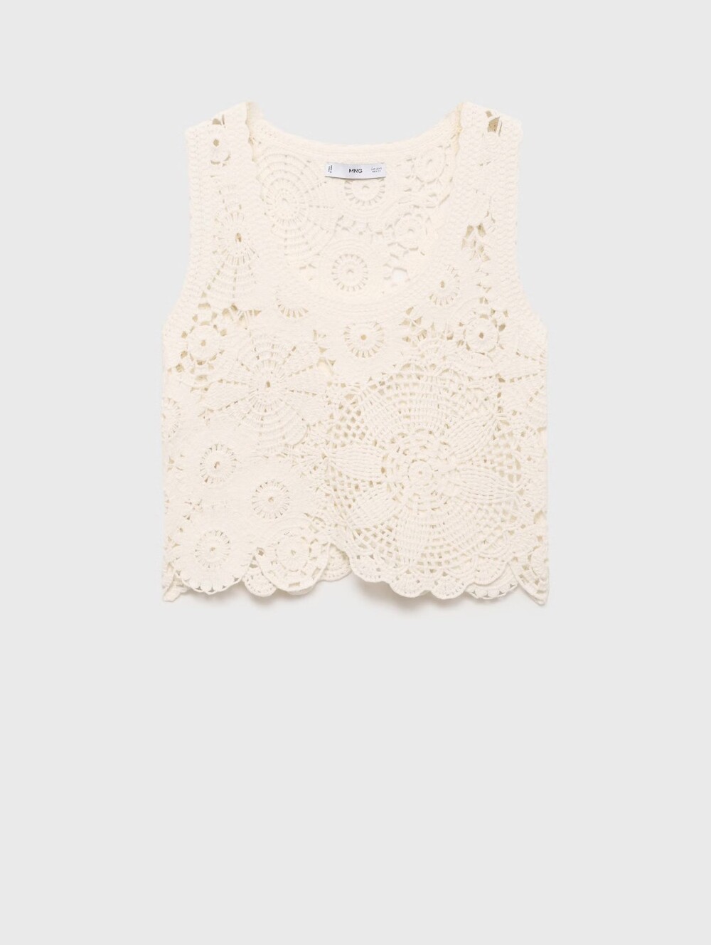 MANGO Crocher Top - Picture 5 of 5